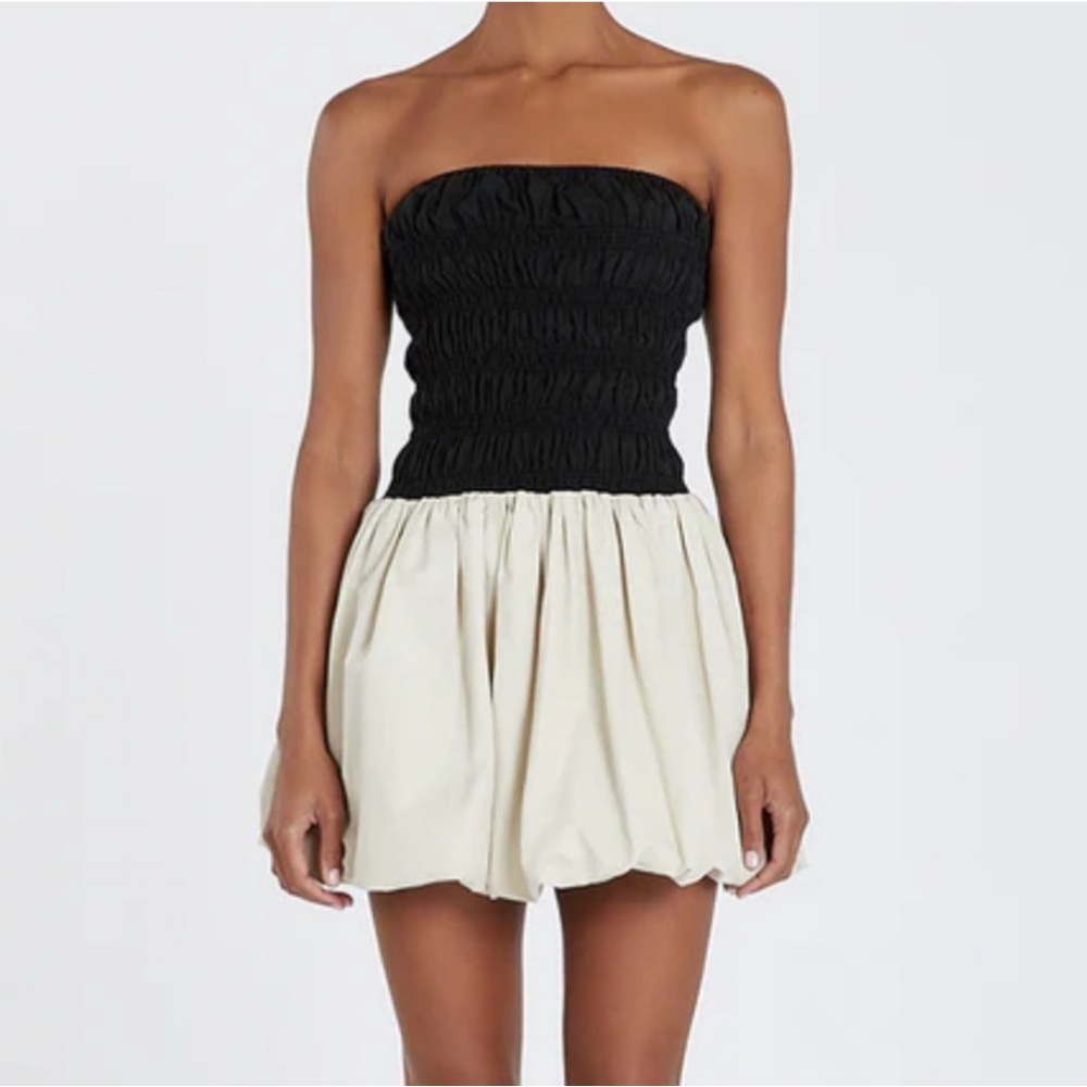 DISSH Stevie Black & Stone Mini Dress. Worn once, in perfect condition!